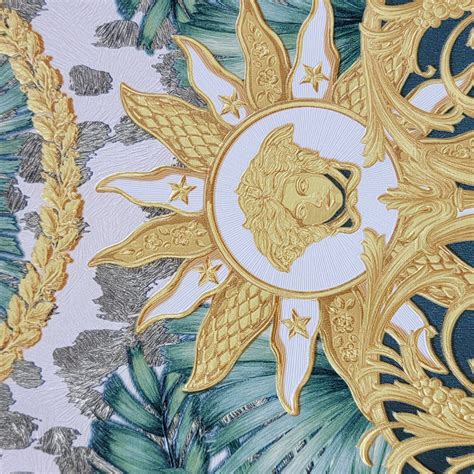 versace gold palm leaf wallpaper|Versace Wallpaper – wallcoveringsmart.